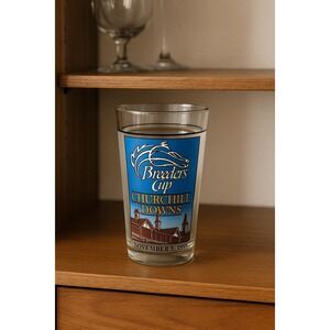 Vintage Breeders' Cup 1988 at Churchill Downs Racing Glass by Libbey